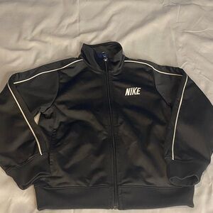 Nike Black Jacket with White Accents